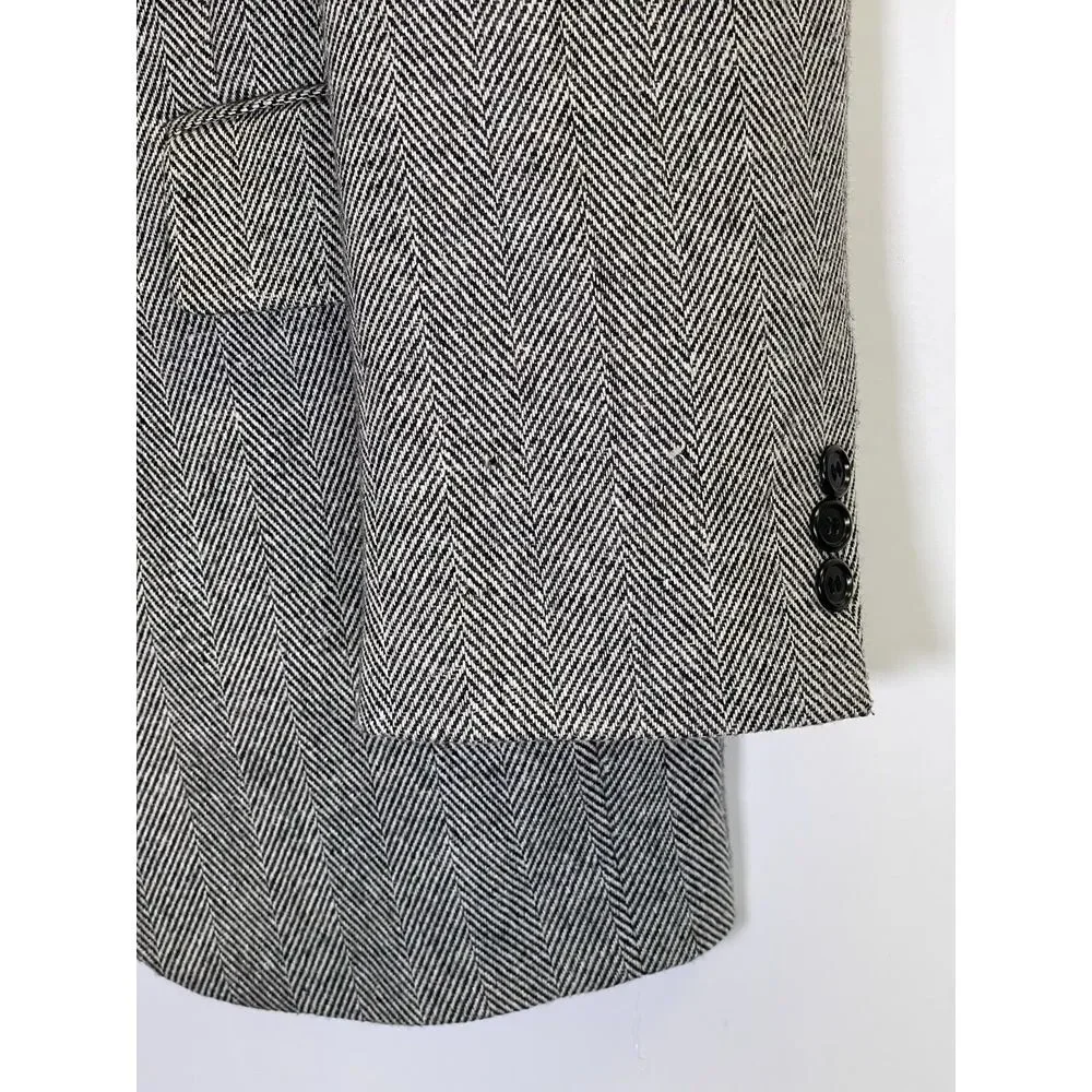 Chadmore Sport Coat Blazer Mens‎ 40R Tweed Multicolor Wool Blend Vintage Grey